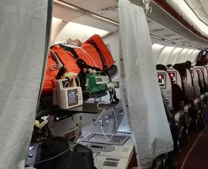 林芝跨国医疗包机、航空担架